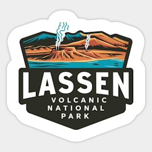 Lassen Volcanic National Park Sticker